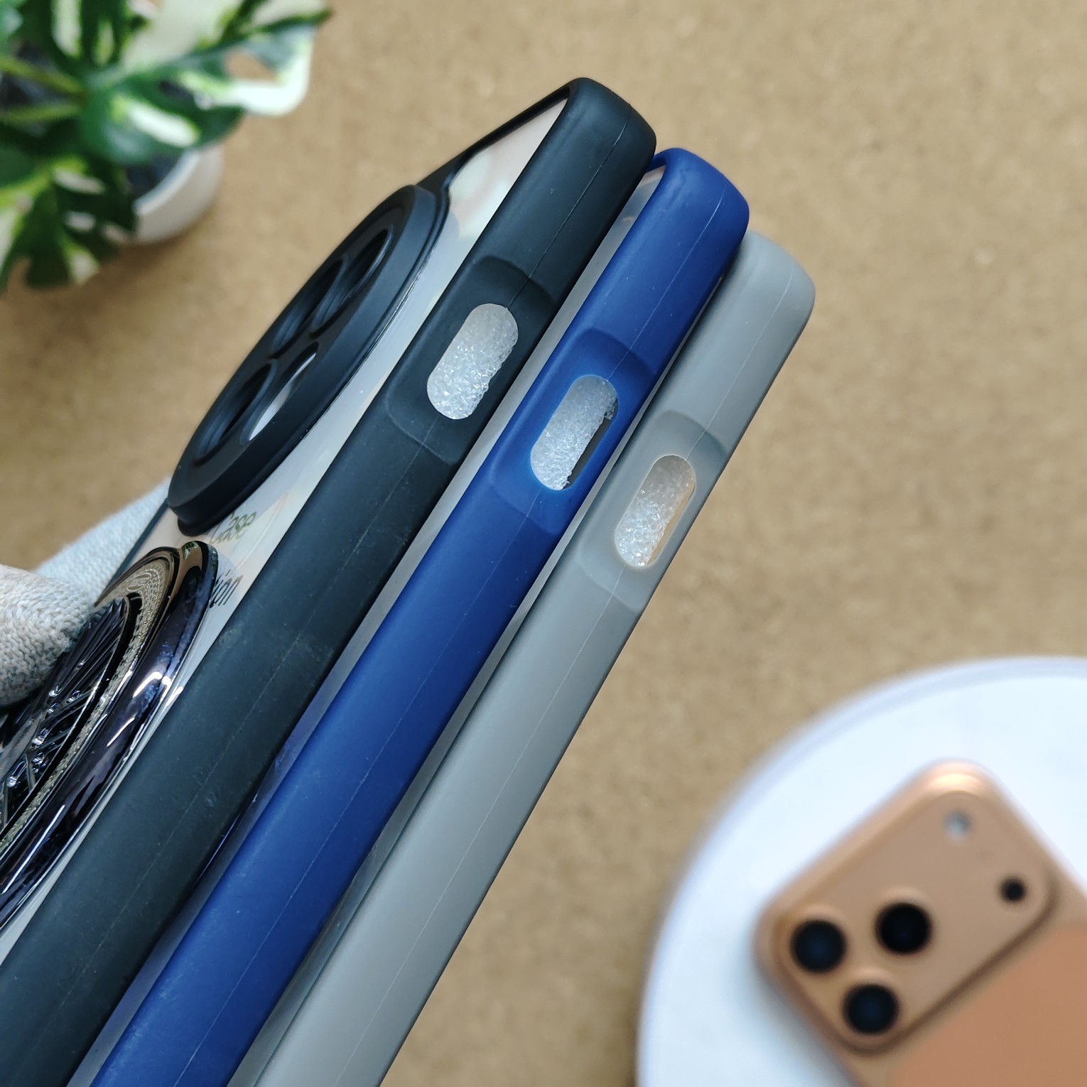 Oneplus 13R Transparent Wheel Magsafe Stand Back Cover - Image 5