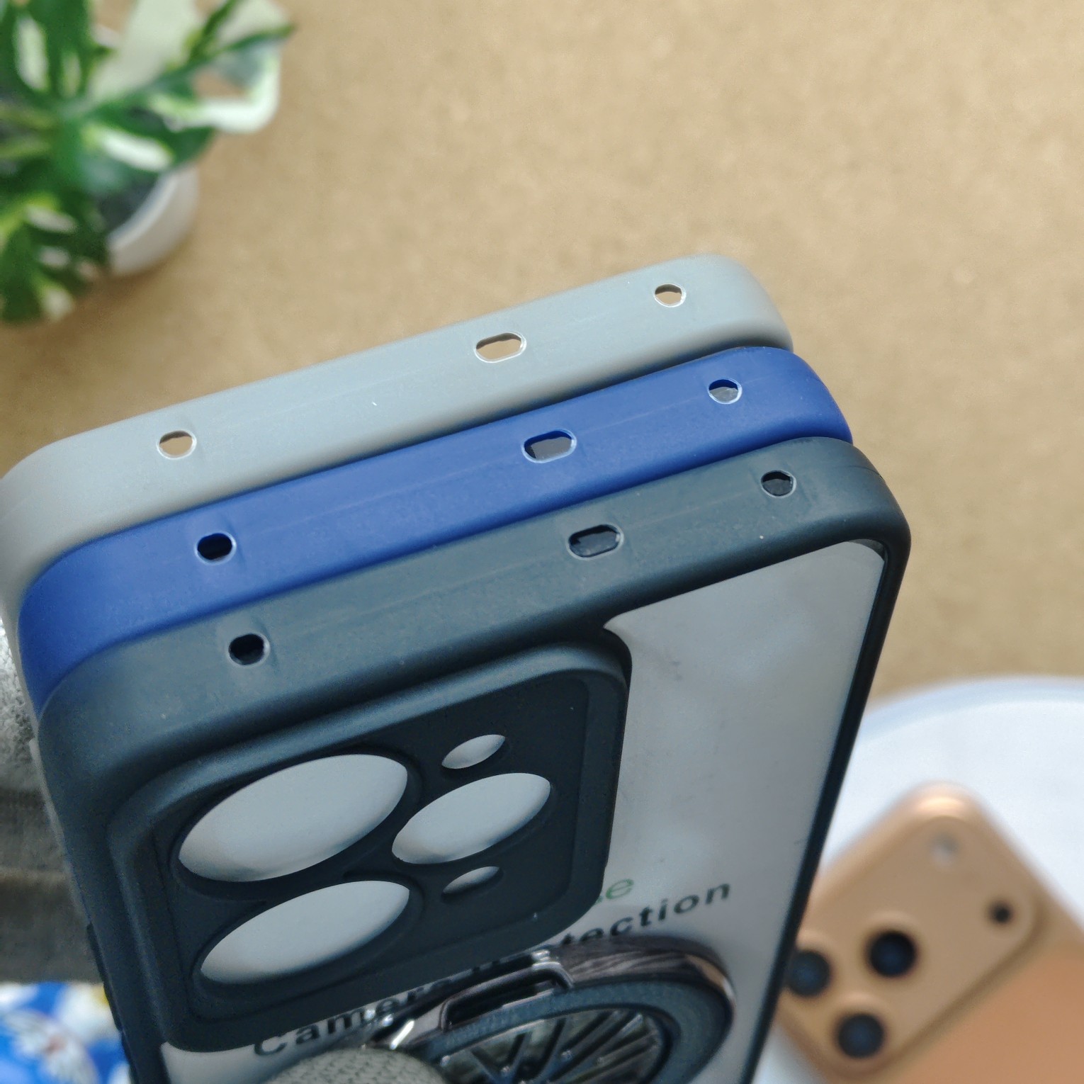 Realme 15 Pro Transparent Wheel Magsafe Stand Back Cover - Image 5