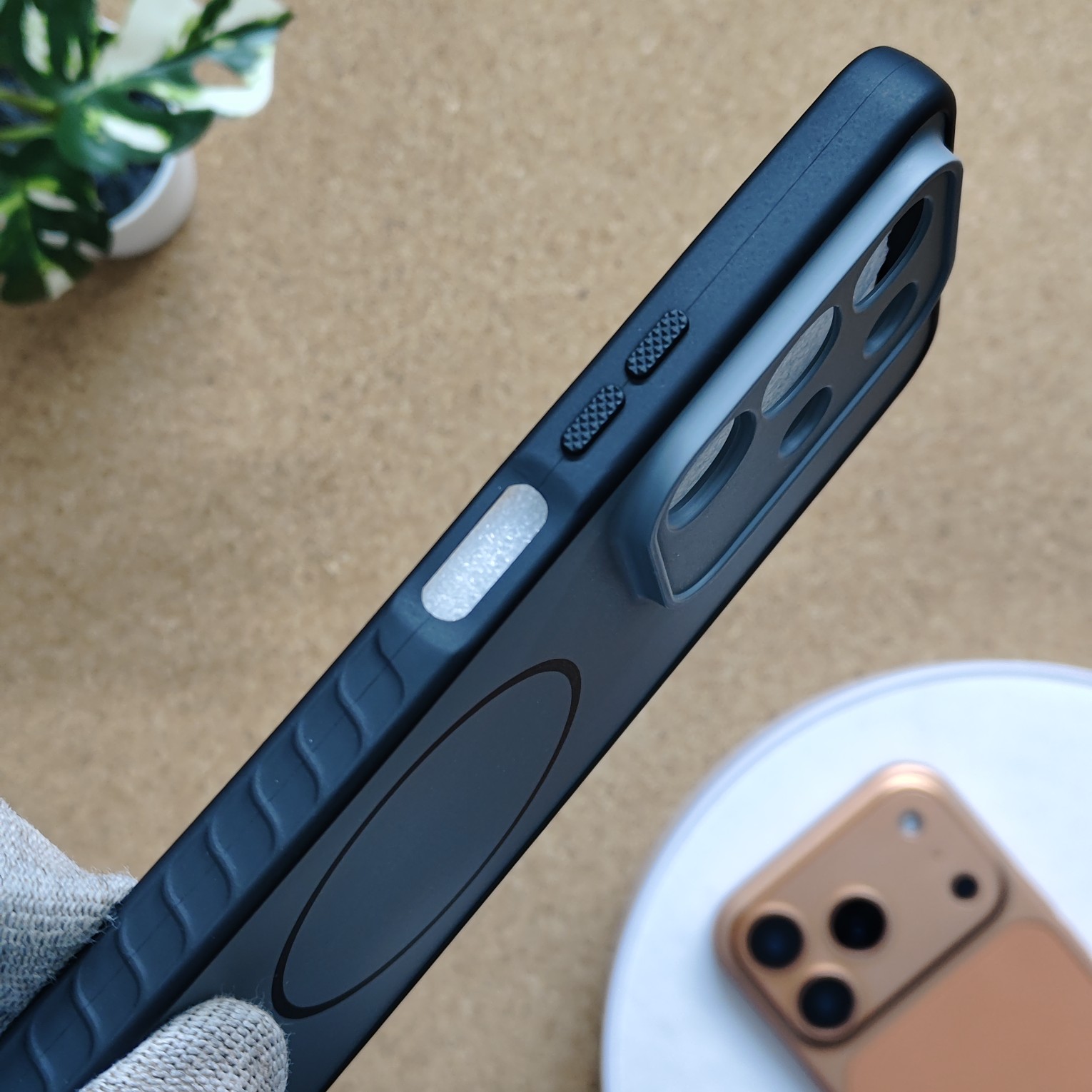 Vivo T4x & iQOO Z10x Premium Silicon Back Cover No Magsafe - Image 3