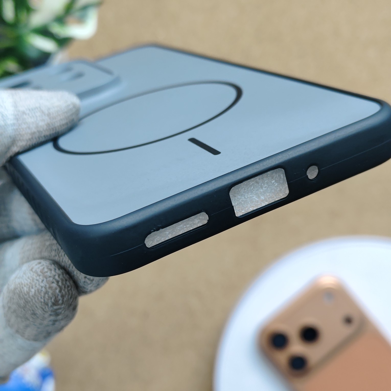 Vivo T4x & iQOO Z10x Premium Silicon Back Cover No Magsafe - Image 4