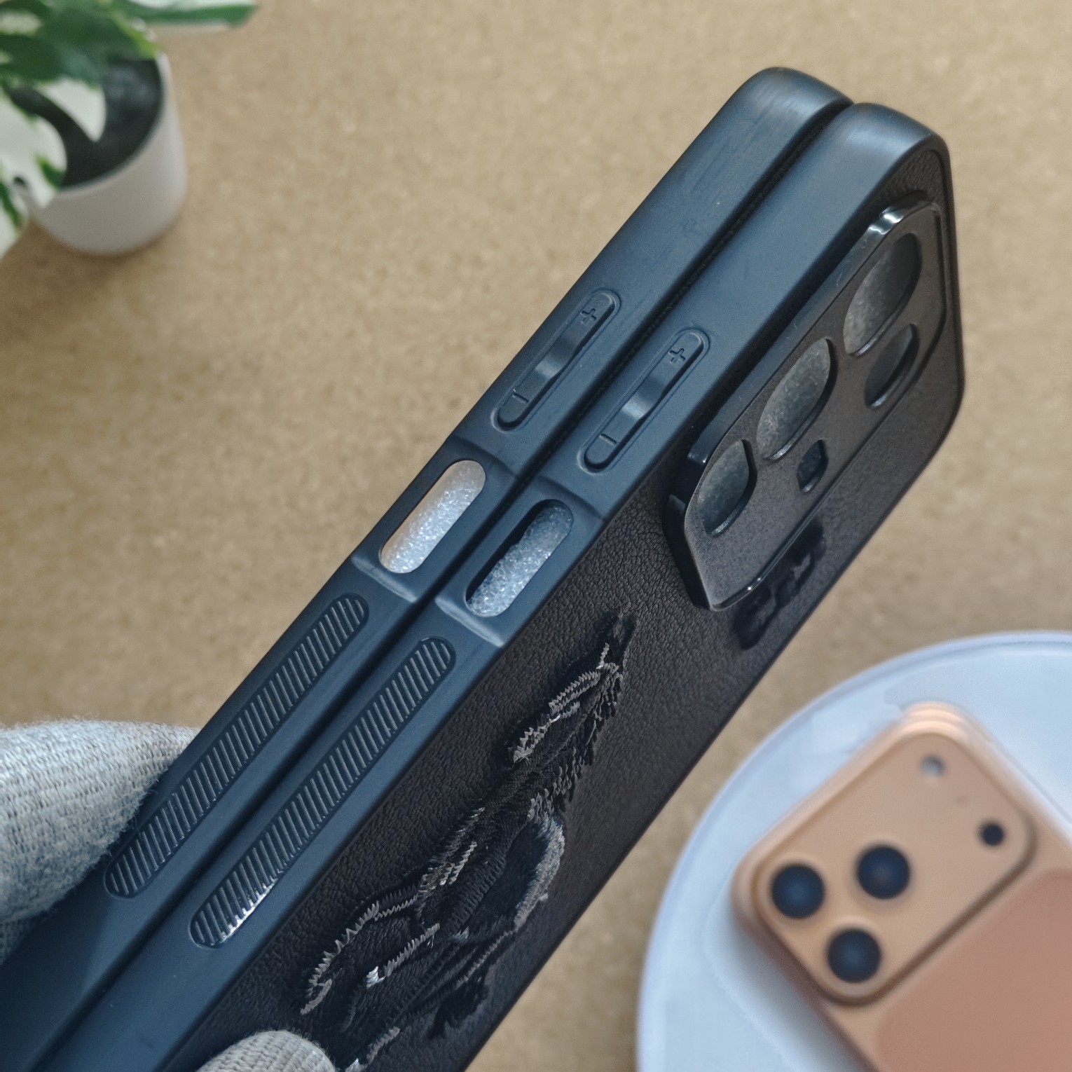 Infinix Note 50x Premium Polo Leather Back Cover - Image 3