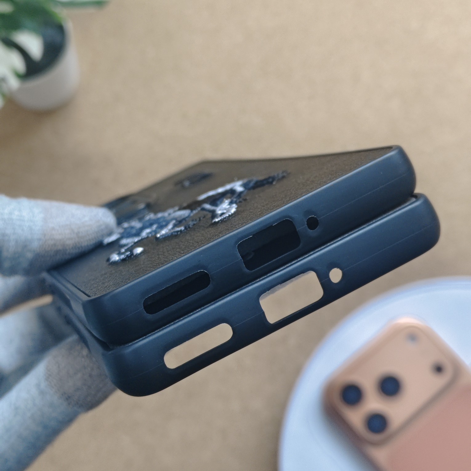 Infinix Note 50s Premium Polo Leather Back Cover - Image 4