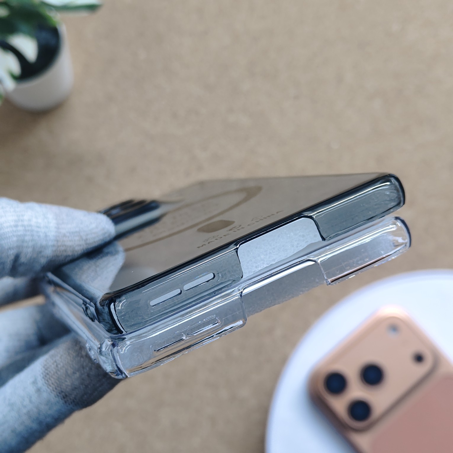 Motorola Edge 70 Crystal Magsafe PC Hard Back Cover - Image 4