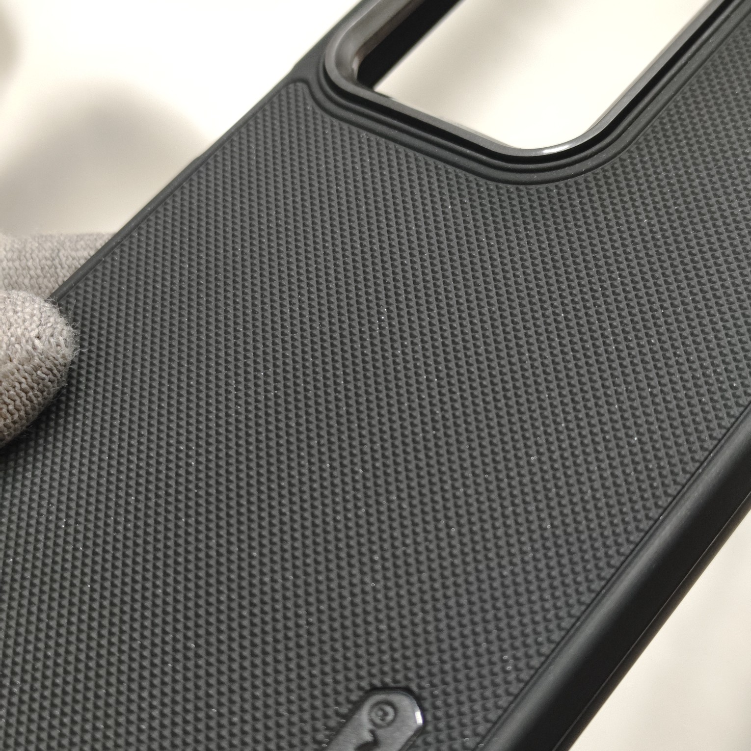 Redmi 15 Black Nilkin Back Cover With Cloth Inside - Image 7