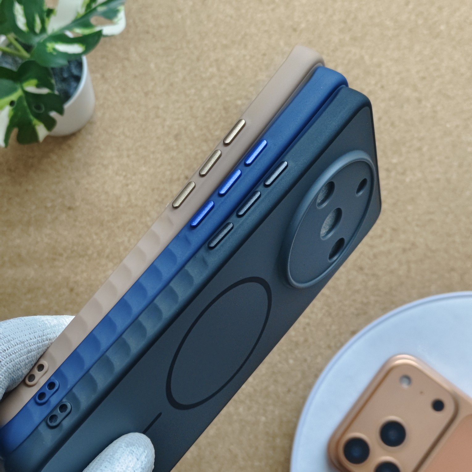 Realme 11 Pro & 11 Pro Plus & Narzo 60 Pro Premium Silicon Back Cover No Magsafe - Image 3