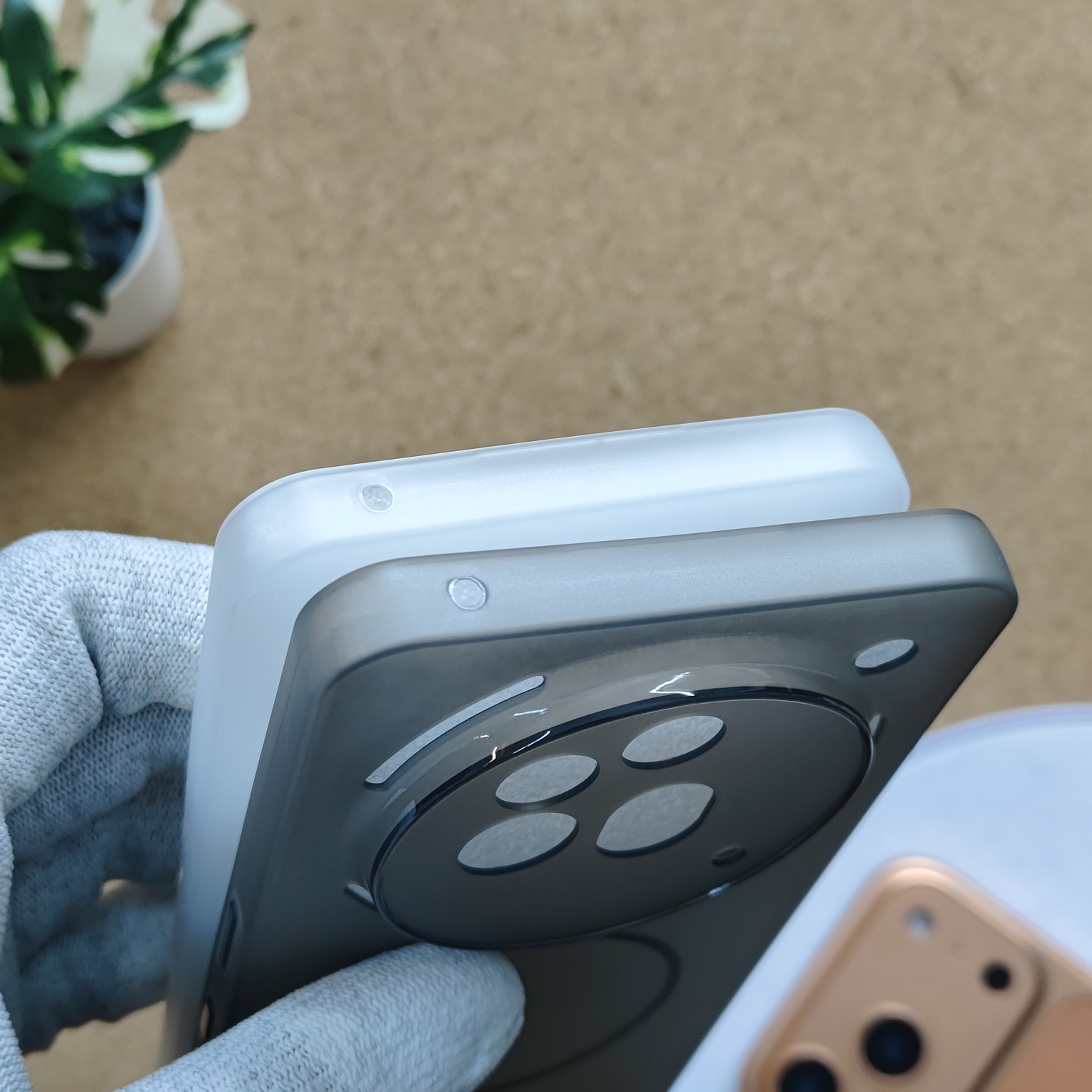 Nothing Phone 3a Pro Paper Silicon Shadow Back Cover No Magsafe - Image 6