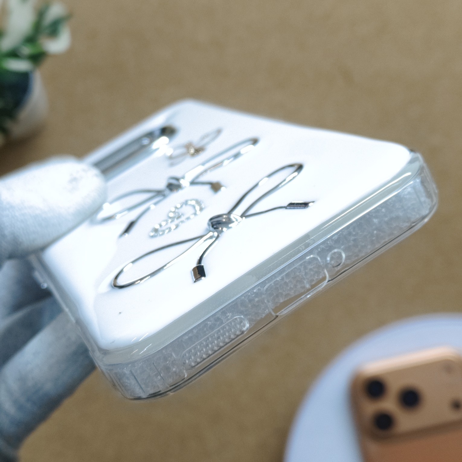 Nothing Phone 2a Premium Girlish 3D White Back Cover - Image 4