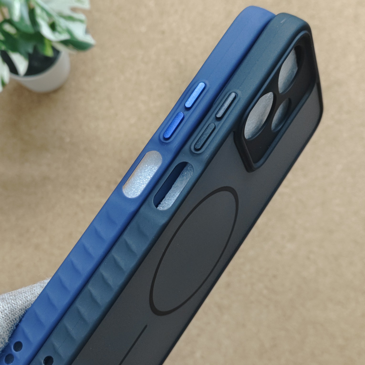 Redmi 12 5G Premium Silicon Back Cover No Magsafe - Image 3