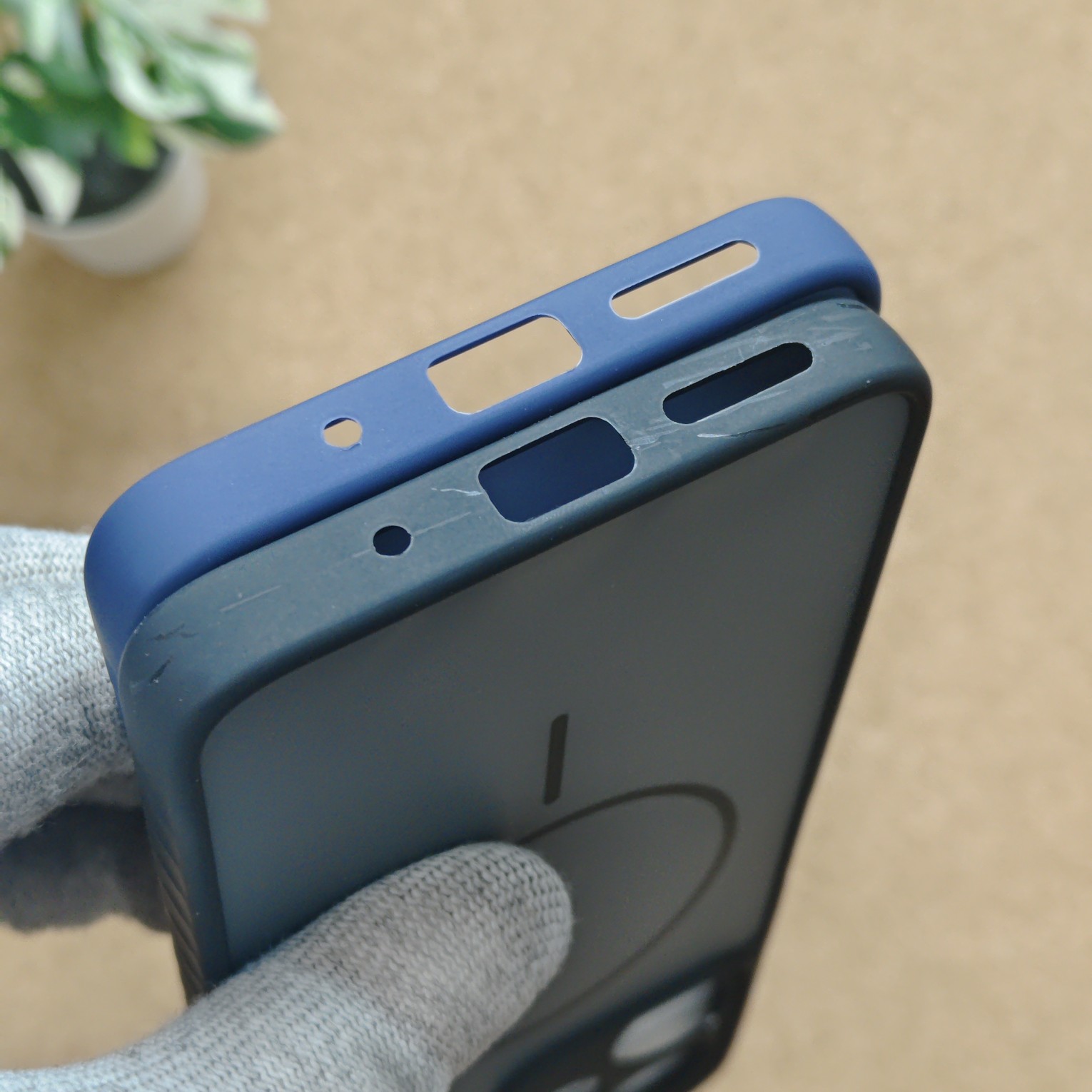 Redmi 12 5G Premium Silicon Back Cover No Magsafe - Image 4