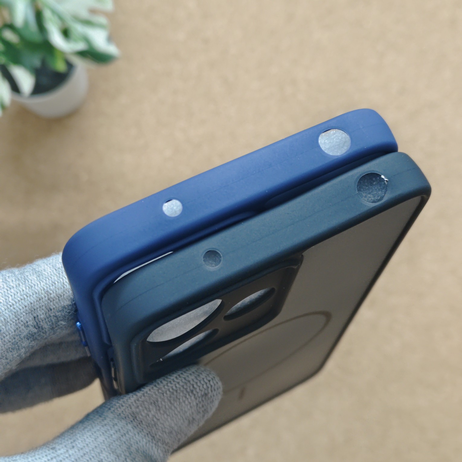 Redmi 12 5G Premium Silicon Back Cover No Magsafe - Image 5