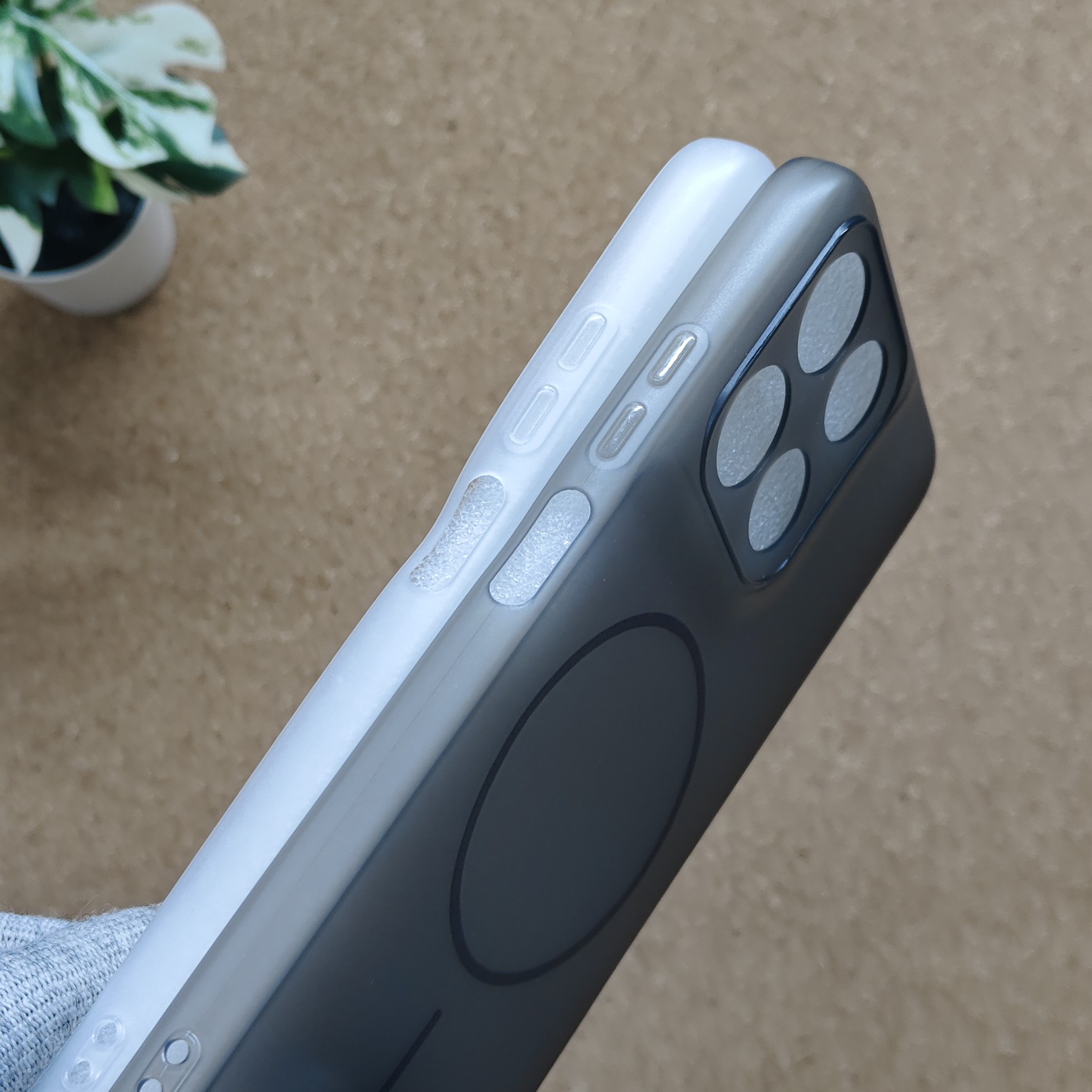 Motorola G67 Power & G57 Power Paper Silicon Shadow Back Cover No Magsafe - Image 3