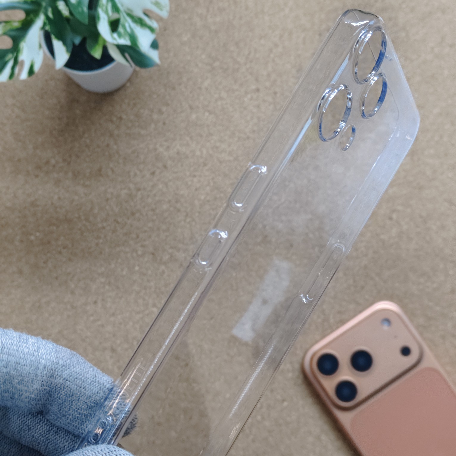 Nothing Phone 3A Lite Transparent Crystal PC Hard Back Cover - Image 3