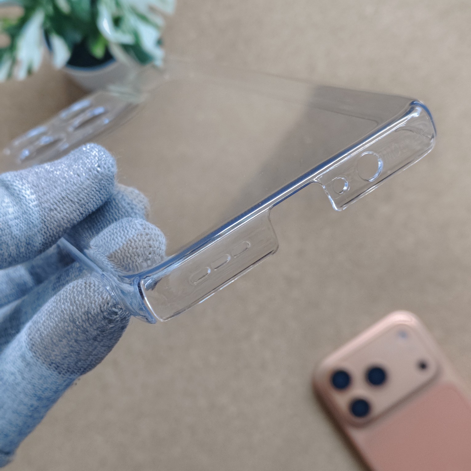 Motorola G67 Power & G57 Power Transparent Crystal PC Hard Back Cover - Image 4