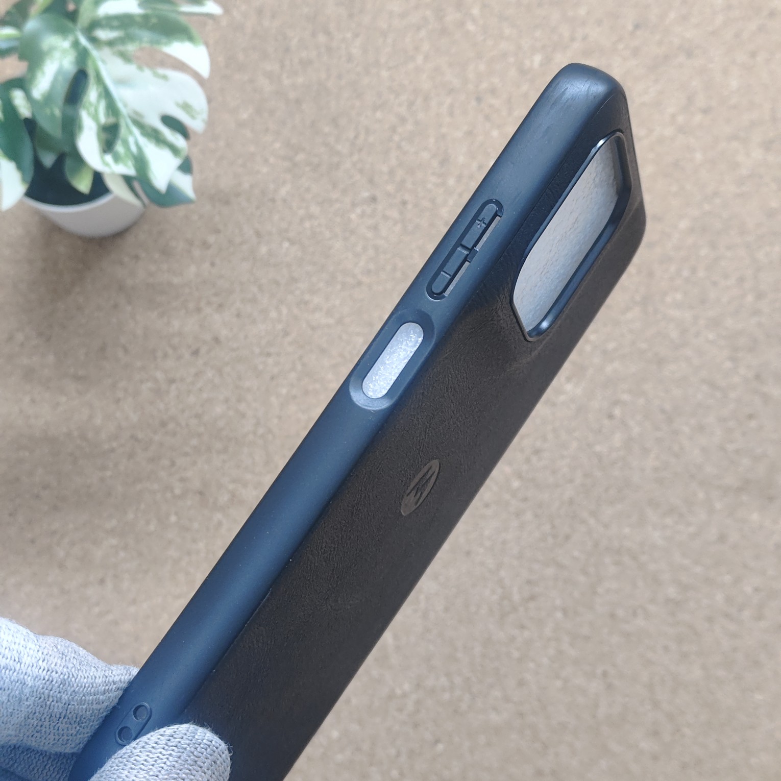 Motorola G67 Power & G57 Power Premium Leather Finish Back Cover - Image 3