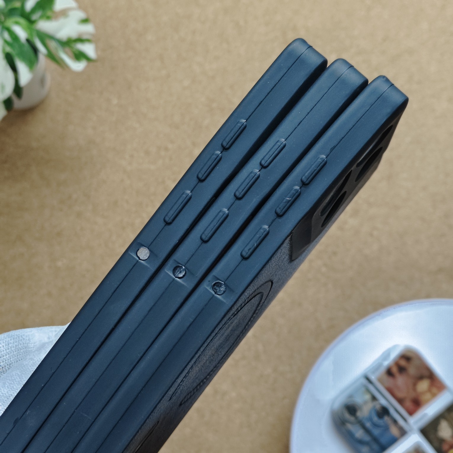 Motorola G86 & G86 Power Stylish Silicon Textured No Magsafe Back Cover - Image 3