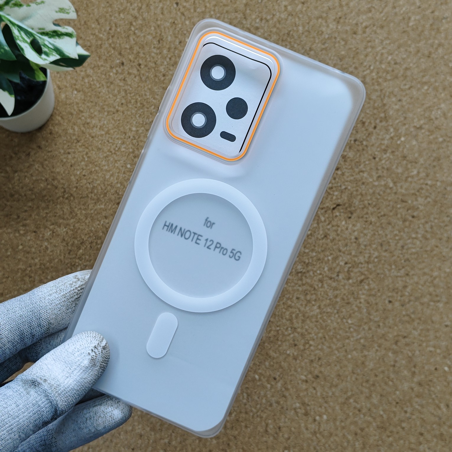 Redmi Note 12 Pro Colour Matte PC Hard Back Cover No Magsafe