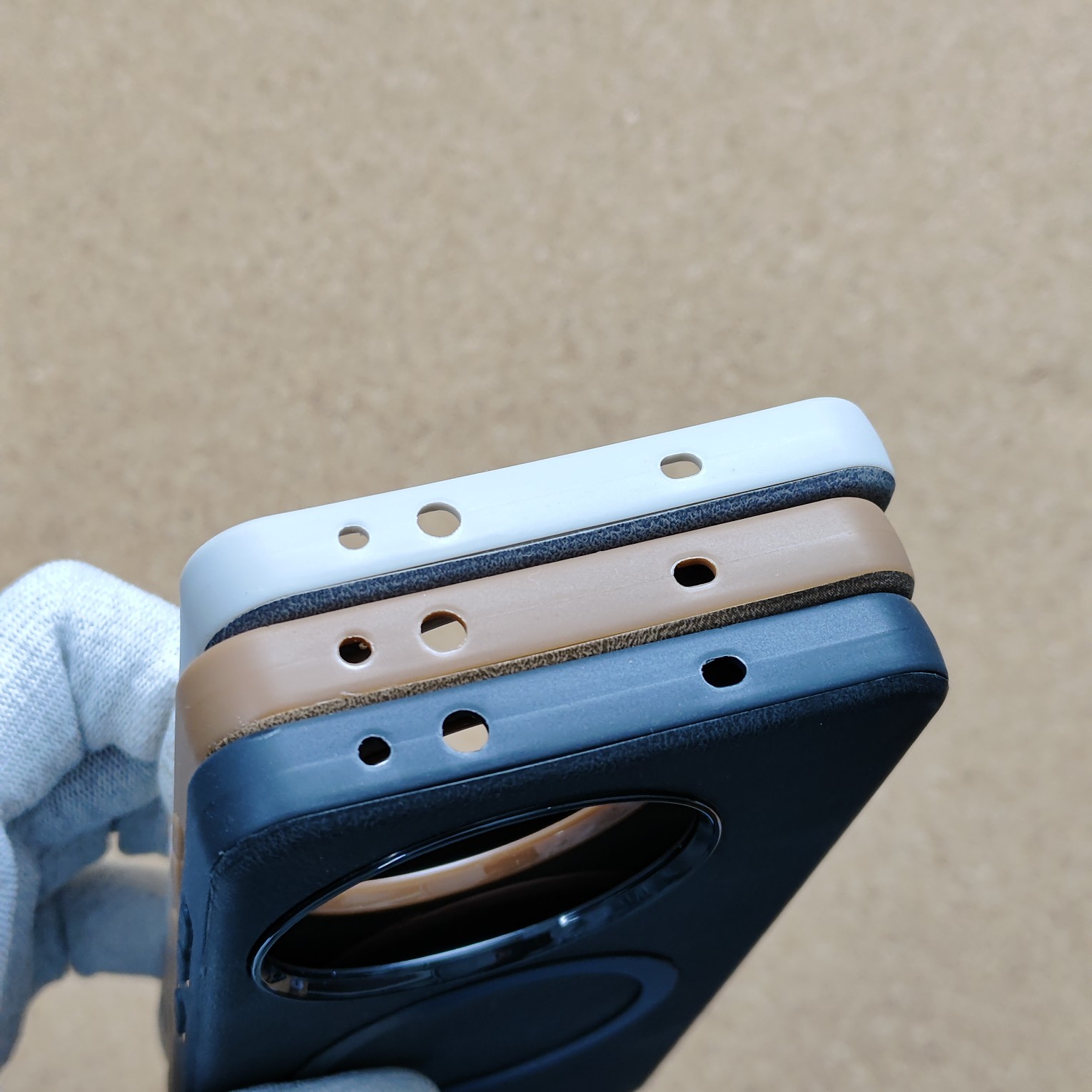 OnePlus 13R Puloka Luxury Leather Back Cover with Magsafe - Image 6