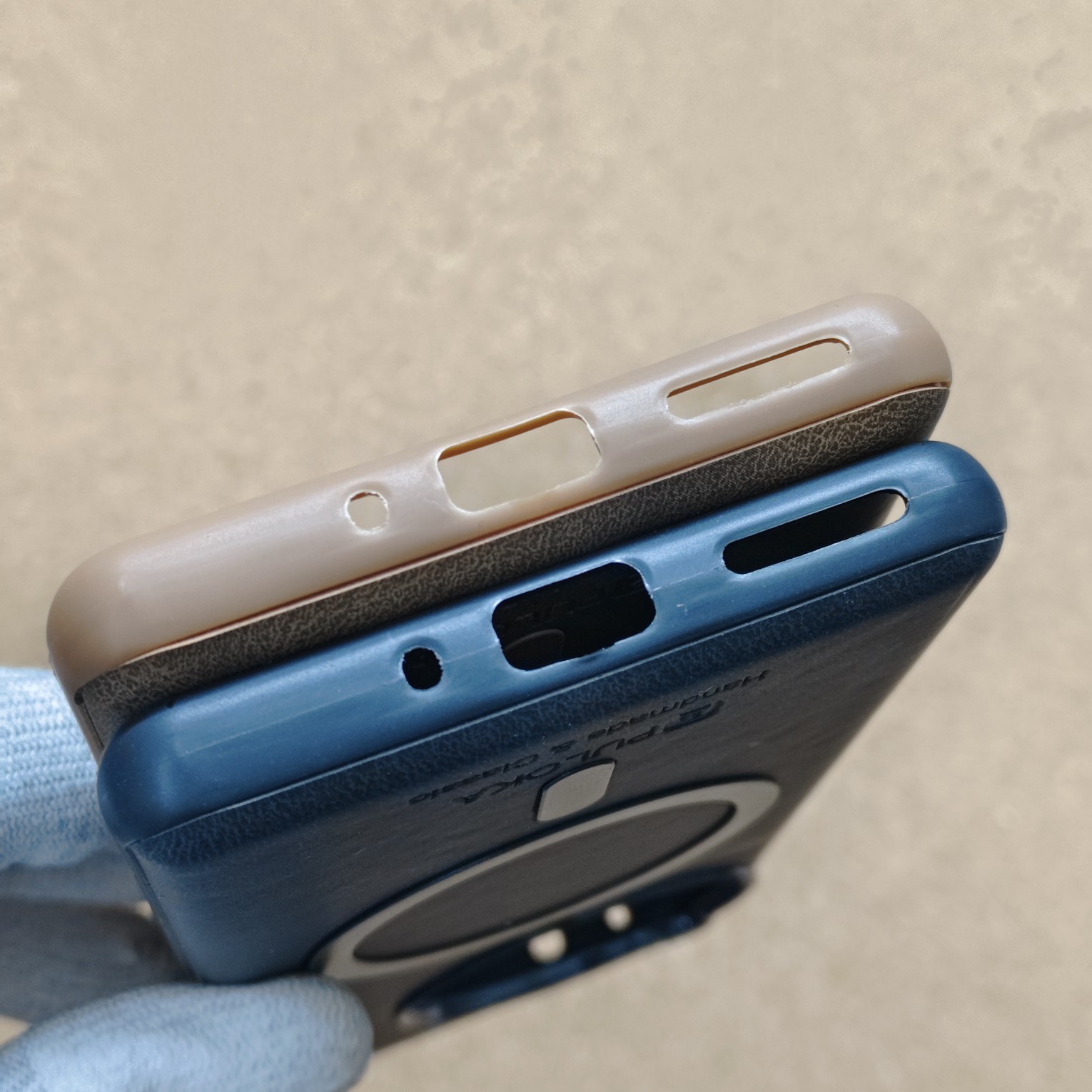 OnePlus 12R Puloka Luxury Leather Back Cover with Magsafe - Image 4