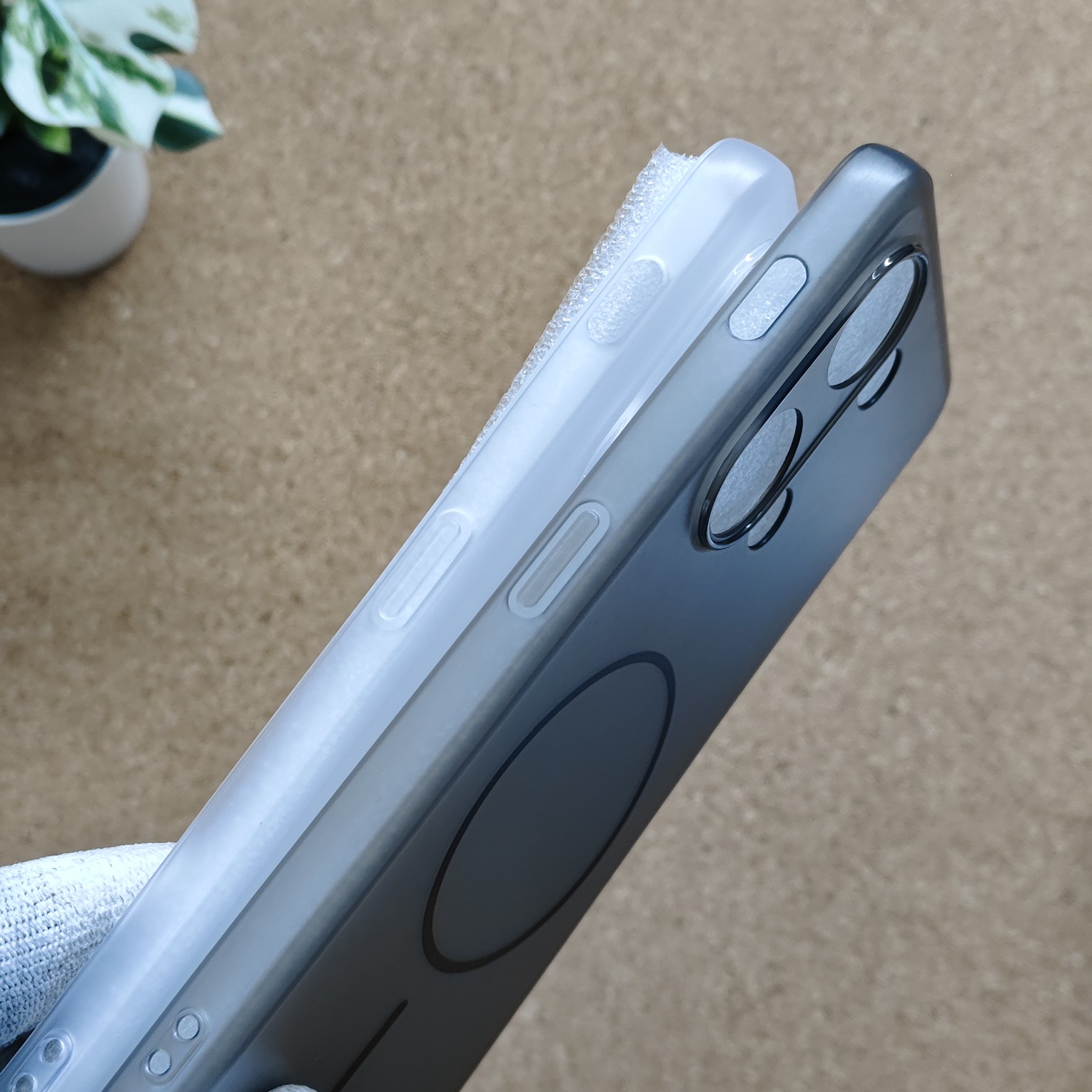 Oneplus Nord 3 Paper Silicon Shadow Back Cover No Magsafe - Image 3