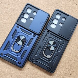 Infinix Note 50s Shutter Armor Back Cover with ring holder