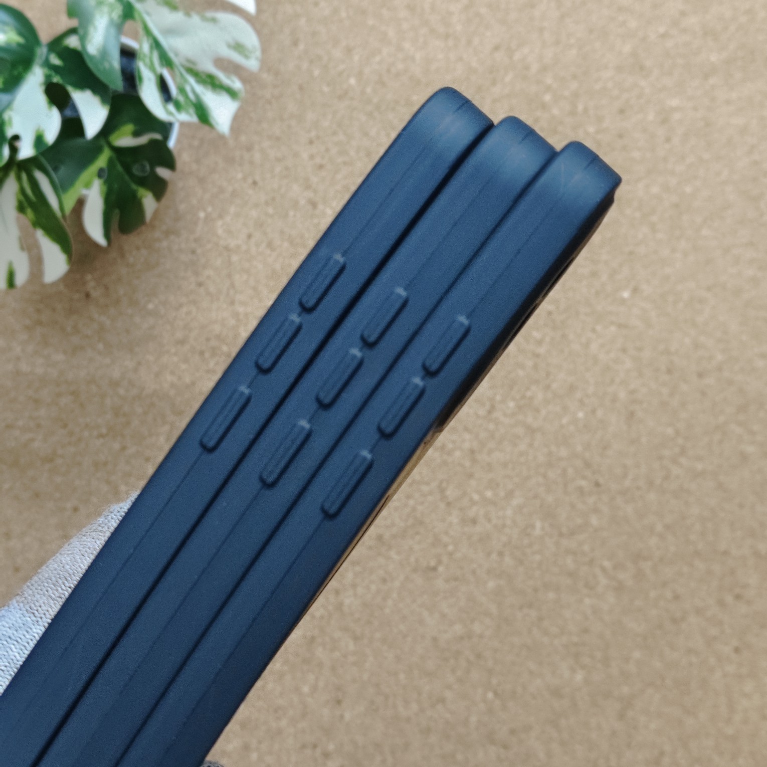 Oppo Reno 15 Pro Stylish Silicon Textured No Magsafe Back Cover - Image 3