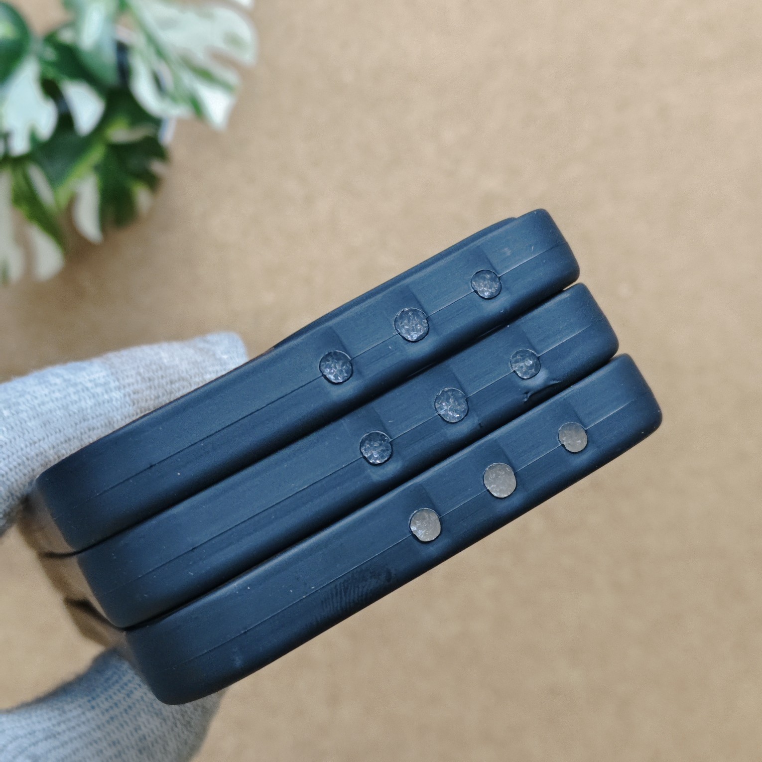 Oppo Reno 15 Pro Stylish Silicon Textured No Magsafe Back Cover - Image 5