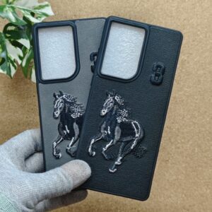 Motorola Edge 50 Fusion & G85 & G96 Fusion Premium Polo Leather Back Cover Open Camera