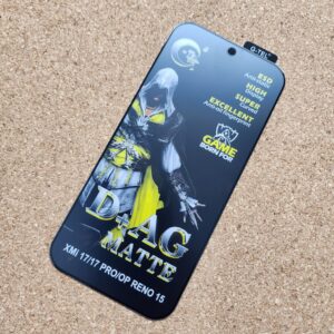OPPO Reno 15 Matte Gaming Tempered Glass ! OPPO Reno 15 Tempered Glass