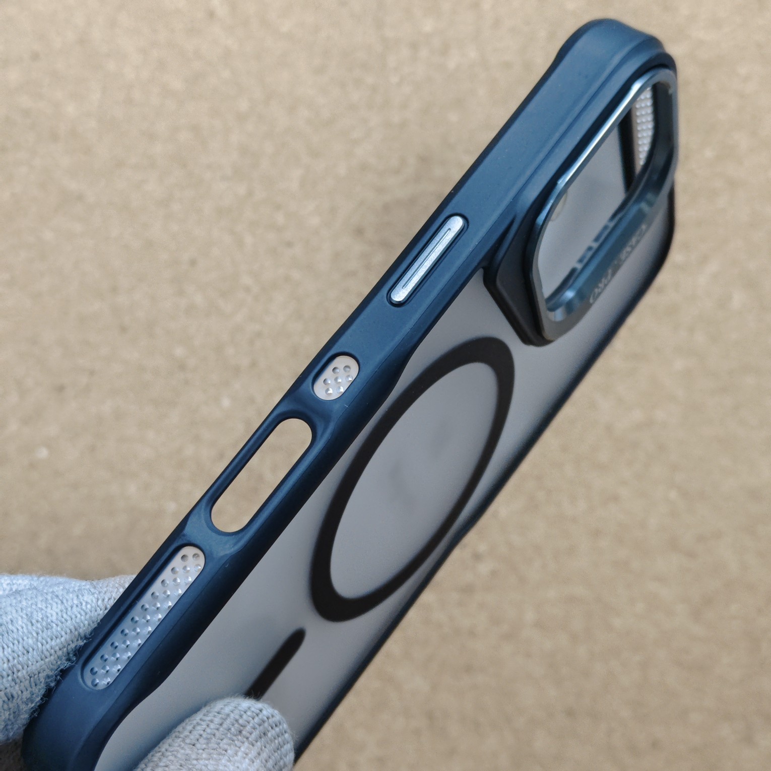 iPhone 16 Premium Magsafe Camera Stand Back Cover - Image 3