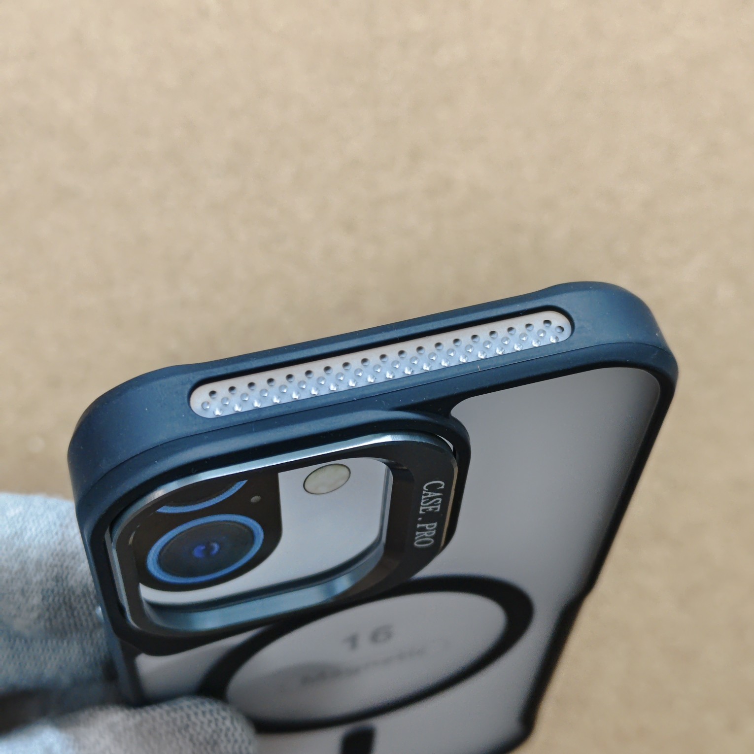 iPhone 16 Premium Magsafe Camera Stand Back Cover - Image 6