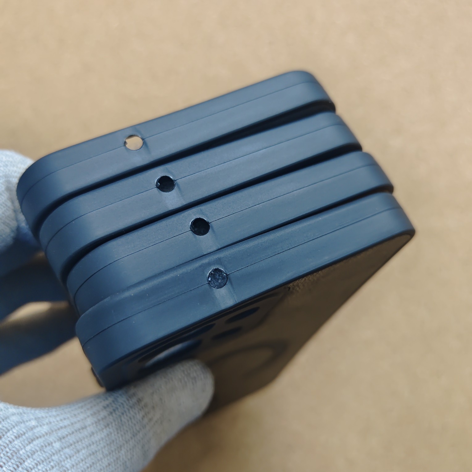 iQOO Z11x Stylish Silicon Textured No Magsafe Back Cover - Image 5