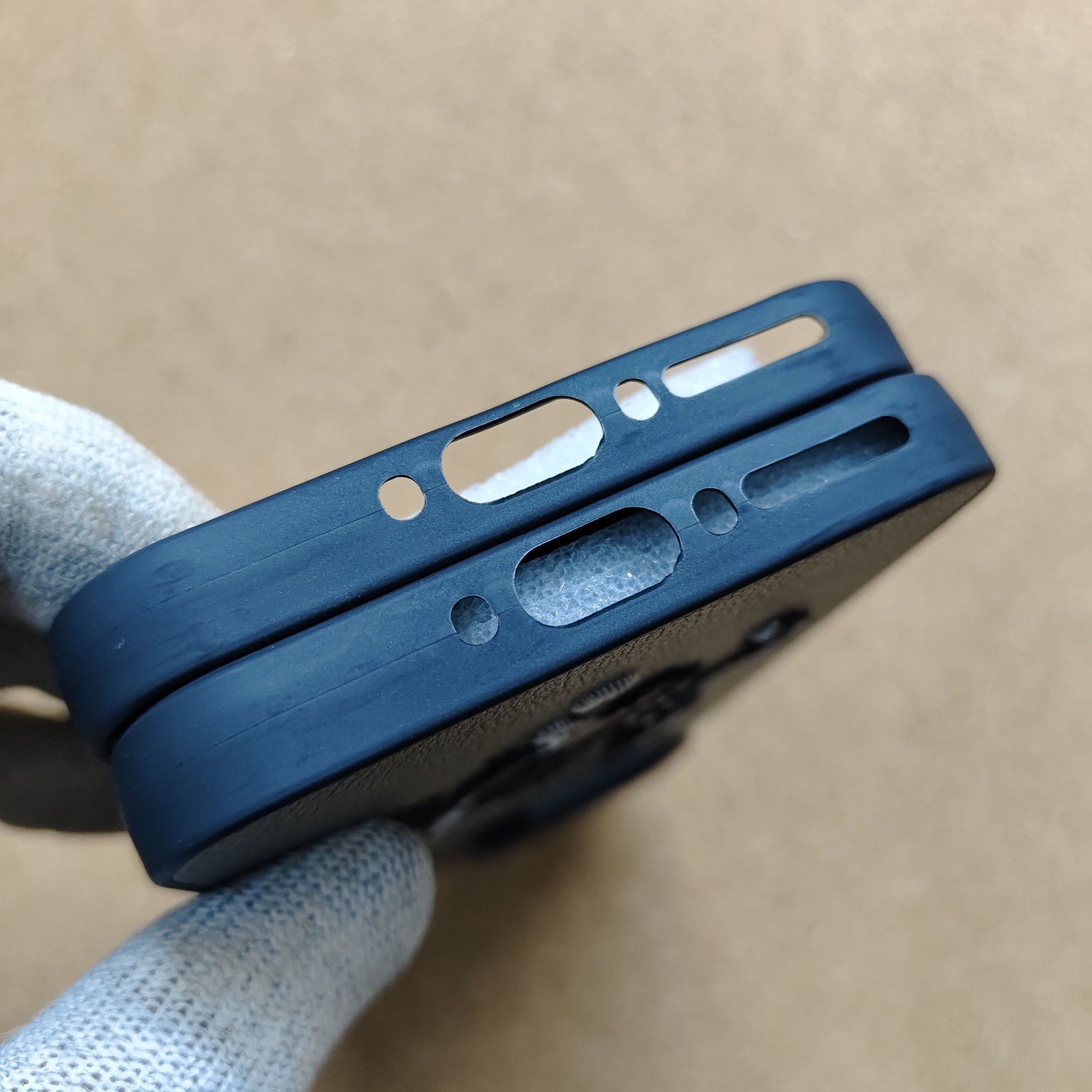 Oneplus 15 Premium Polo Leather Back Cover Open Camera - Image 4