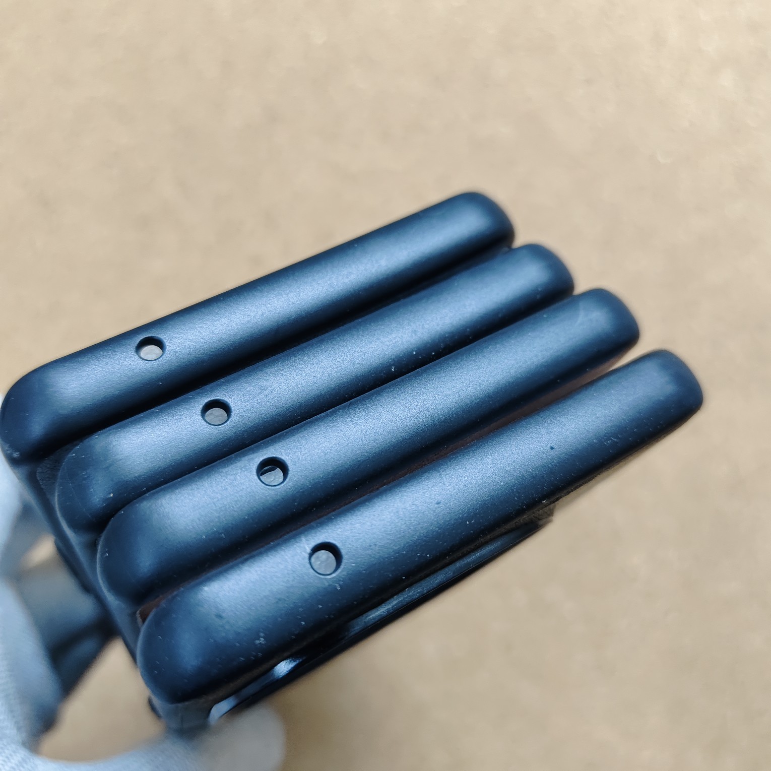 Vivo T3 Pro & iQOO Z9s Pro Premium Leather Finish Back Cover - Image 5