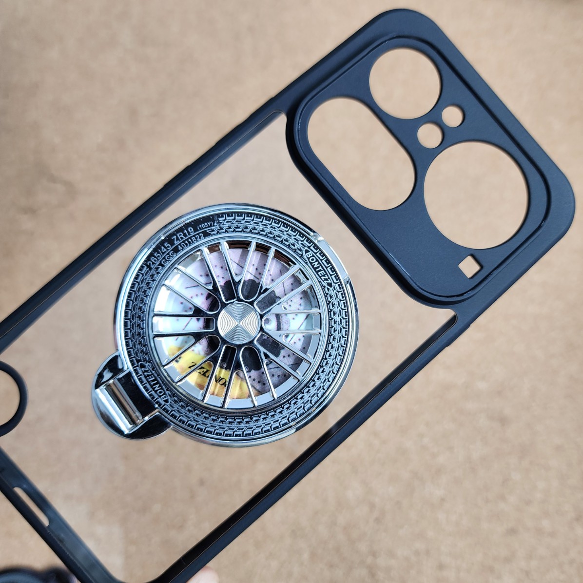 Nothing Phone 4a Pro Premium Transparent Doyers Back Cover Magsafe Wheel - Image 3