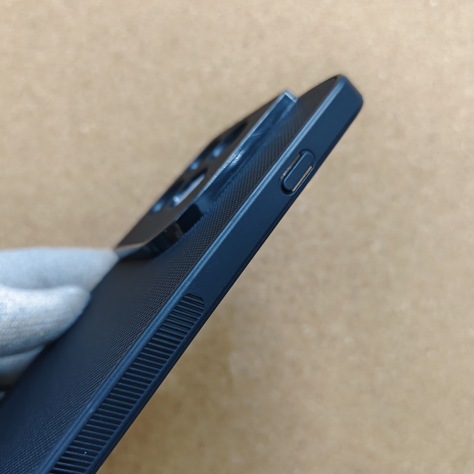 Motorola Edge 70 Black Silicon Dotted Texture Back Cover - Image 5