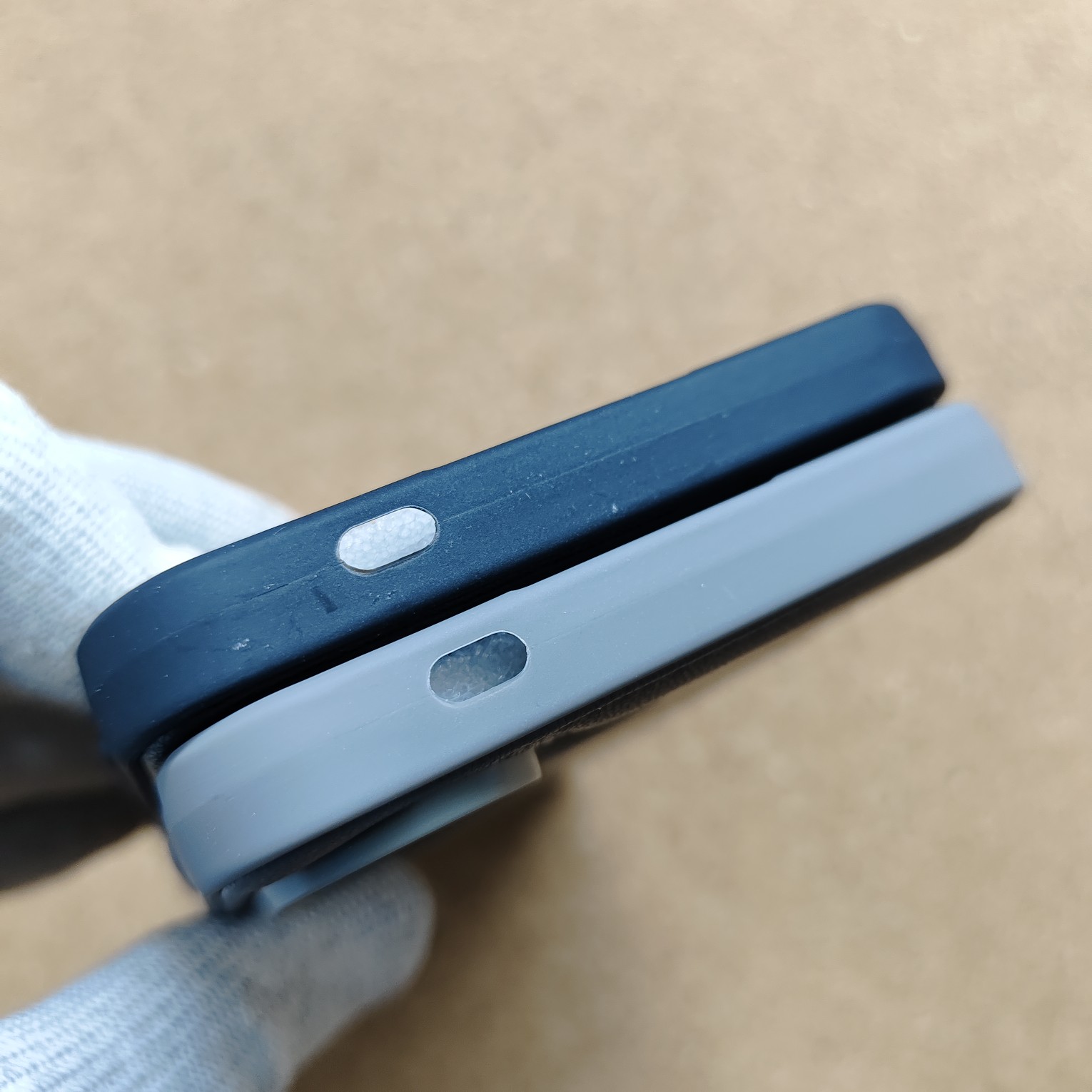 Samsung Galaxy A57 Premium Puffer Leather Finish Back Cover - Image 5