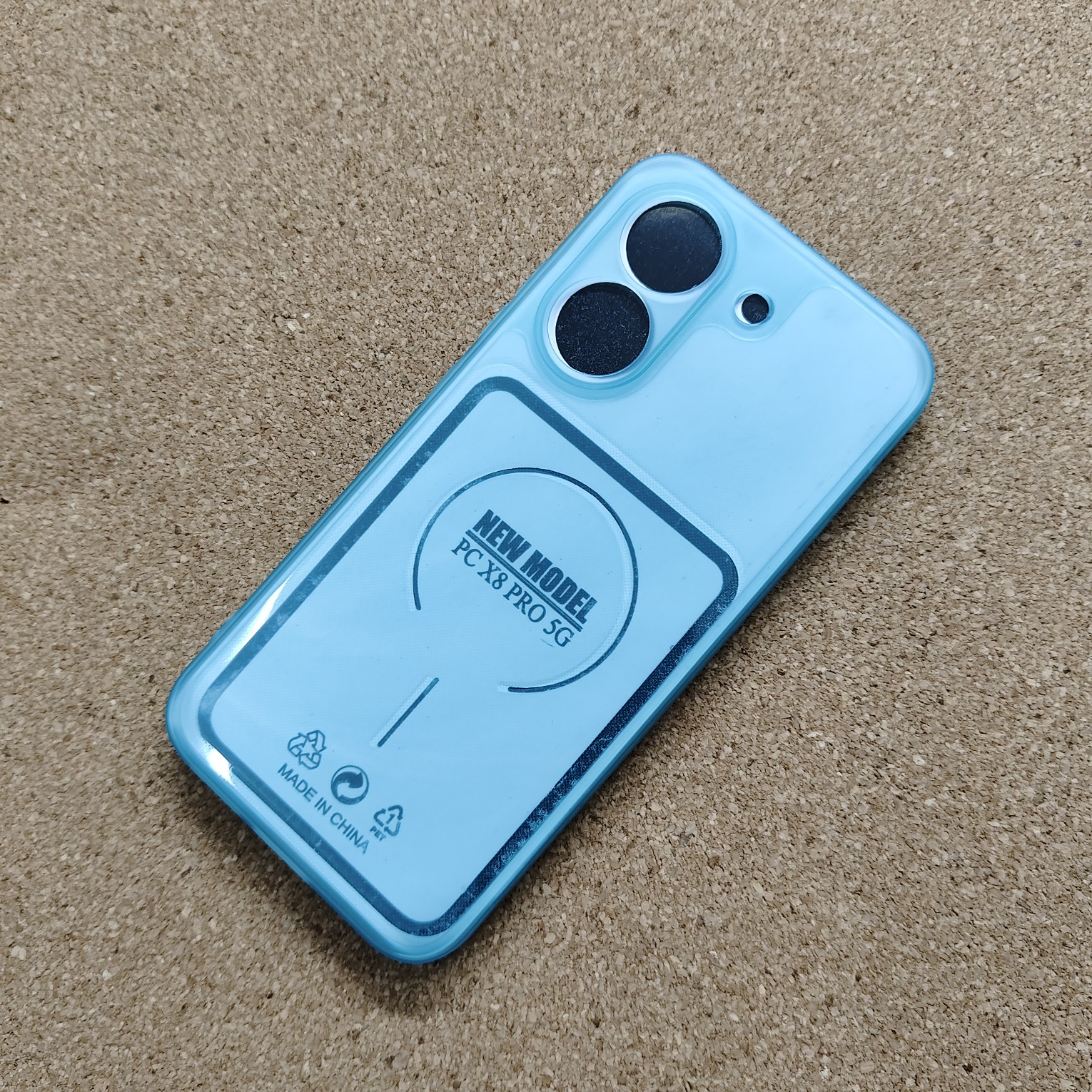 Poco X8 Pro Paper Silicon Colourful Shadow Back Cover No Magsafe - Image 6