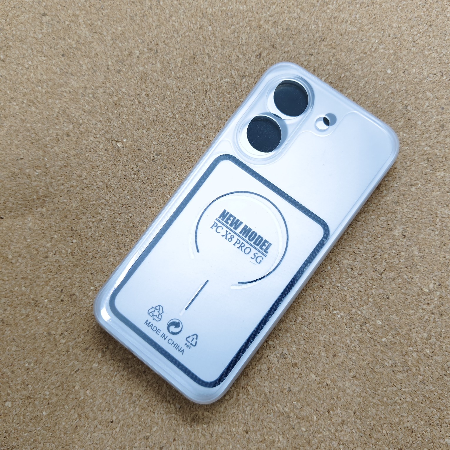 Poco X8 Pro Paper Silicon Colourful Shadow Back Cover No Magsafe - Image 7