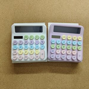 Premium Quality Colourful Calculator With Solar Power