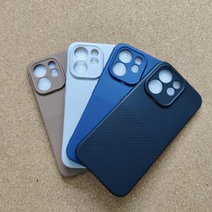 Vivo V70 & V70 Elite Premium Silicon Dotted Back Cover With Cloth Inside