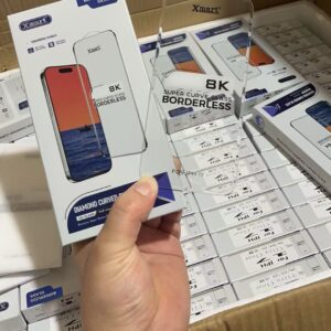 iPhone 17 & 17 Pro & 17 Pro Max Premium Borderless Super Curved Glass Tempered Glass Xmart