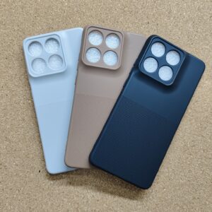 Motorola Edge 70 Premium Silicon Dotted Back Cover With Cloth Inside