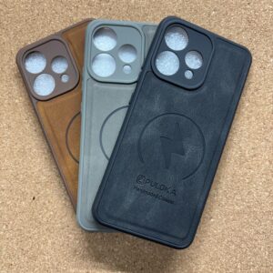 Oppo Reno 15 Luxury Leather Back Cover with No Magsafe