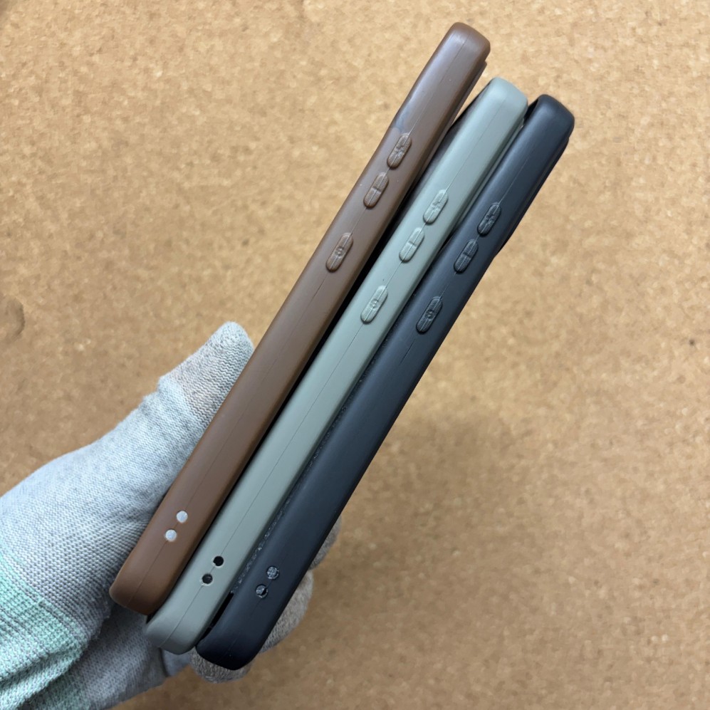 Oppo Reno 15 Luxury Leather Back Cover with No Magsafe - Image 5