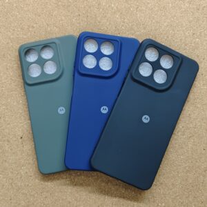 Motorola G37 Silicon Back Cover With Soft Cloth inside