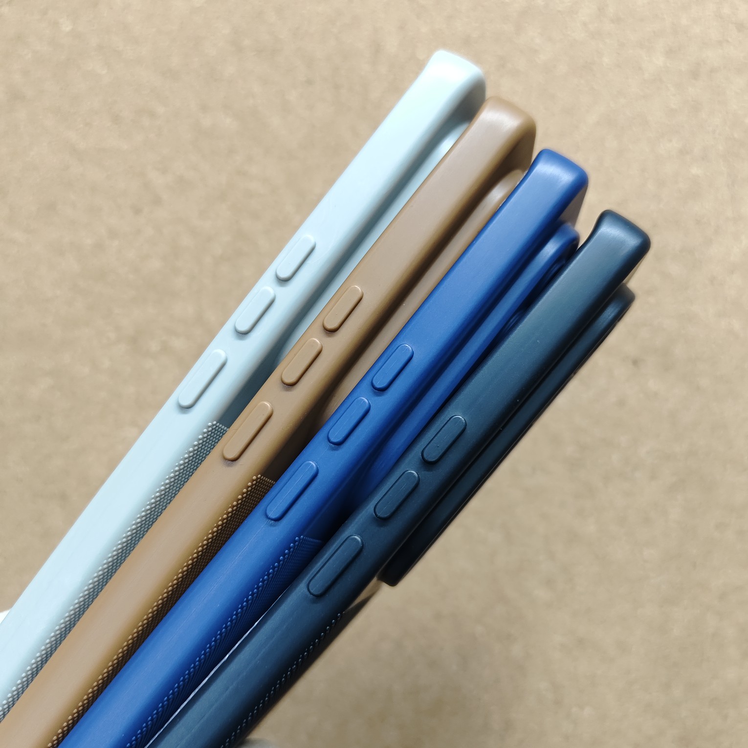 Vivo V40E & iQOO Z9s Premium Silicon Dotted Back Cover With Cloth Inside - Image 3