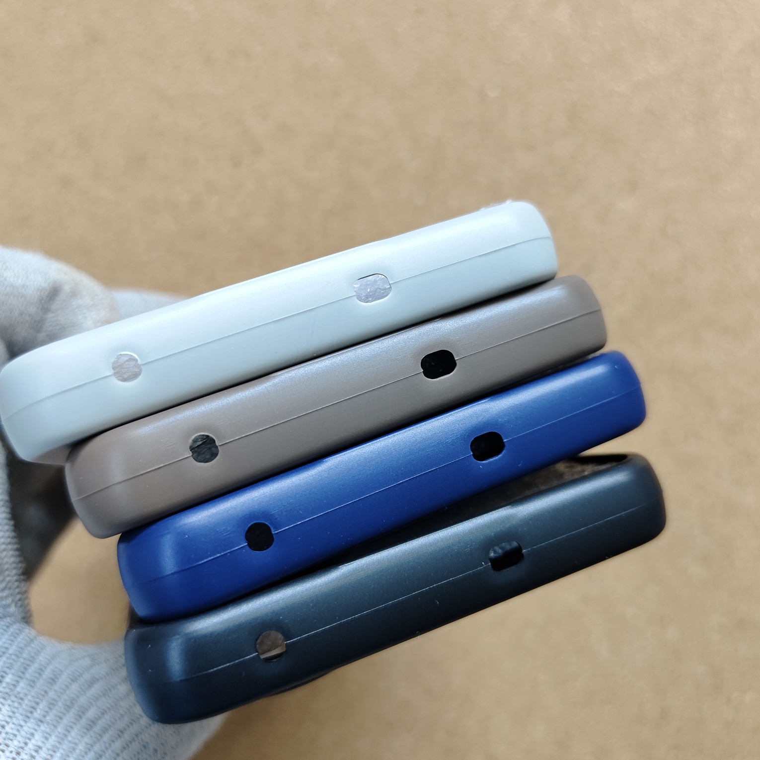 Oneplus Nord CE 6 Lite Premium Silicon Dotted Back Cover With Cloth Inside - Image 5