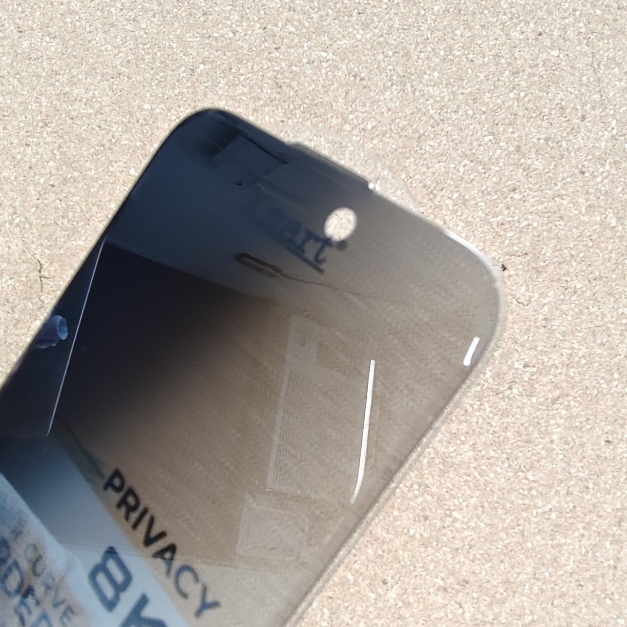 iPhone 16 & 16 Pro & 16 Pro Max Premium Privacy Borderless Super Curved Glass Tempered Glass Xmart - Image 3