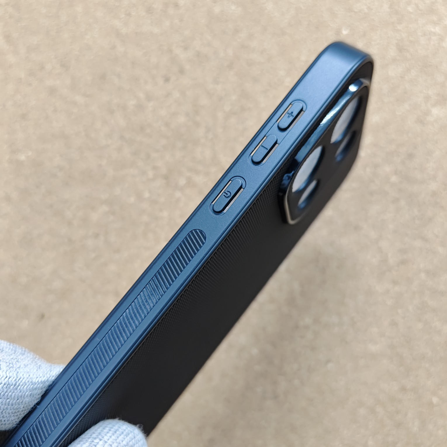 Oneplus Nord 6 Black Silicon Dotted Texture Back Cover - Image 3
