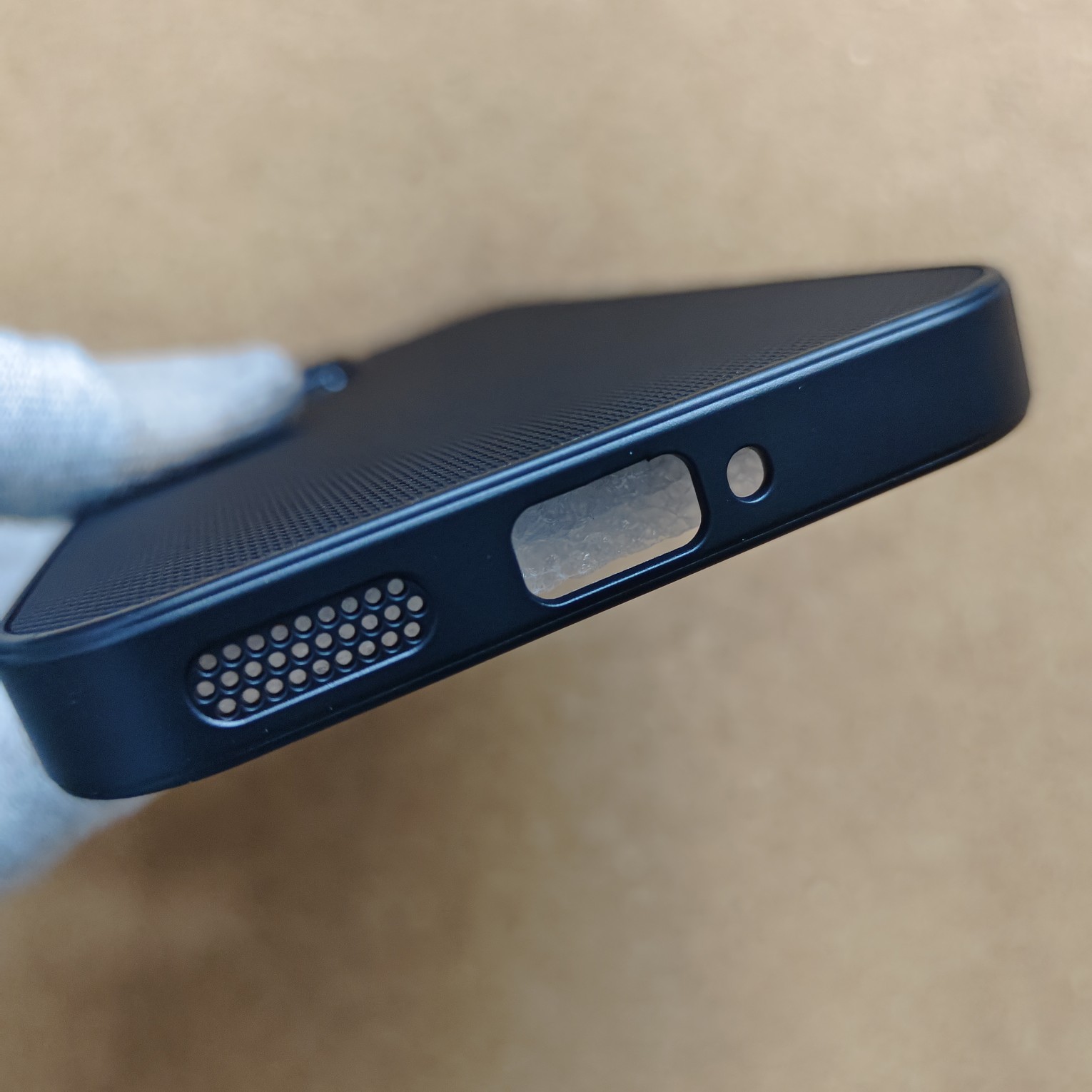 Oneplus Nord 6 Black Silicon Dotted Texture Back Cover - Image 4